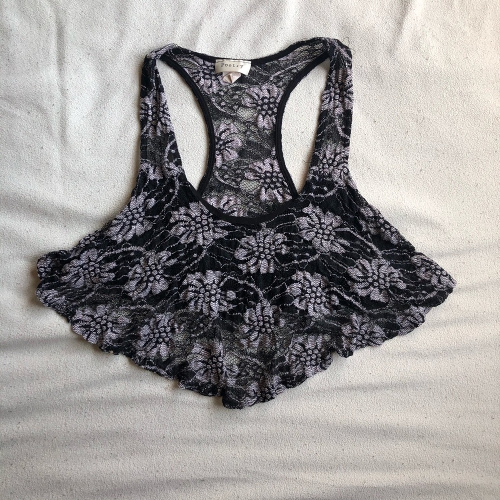 Flowy Vintage Crop Top